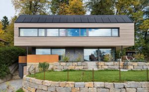 Modernes Holzhaus